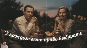У каждого есть право выбирать