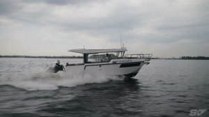 SEARENE Crew Cabin UMBRELLA на выходе из Казанского порта, лето 2026. SEARENE YACHTS