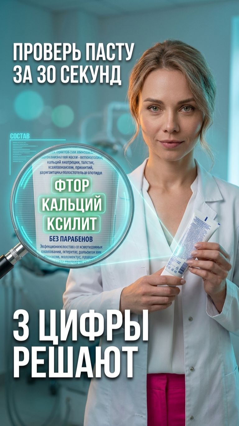 🪥 Твоя паста реально защищает зубы?