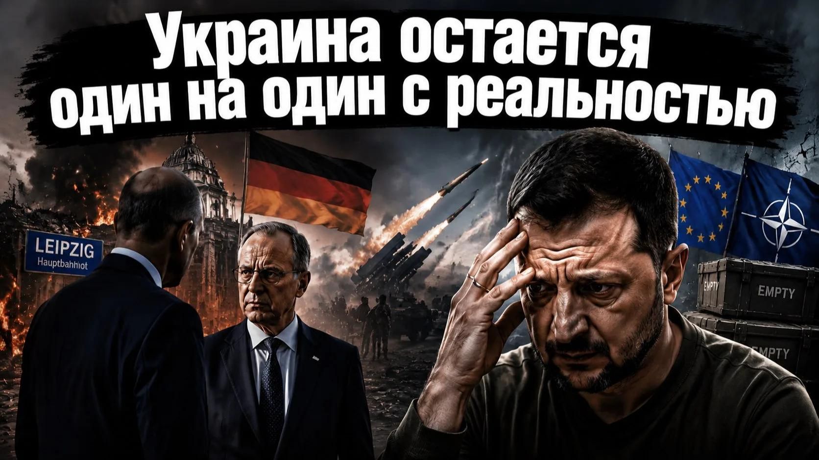 Киев хотел подставить Германию, но Берлин не купился — провокация в Лейпциге раскрыта