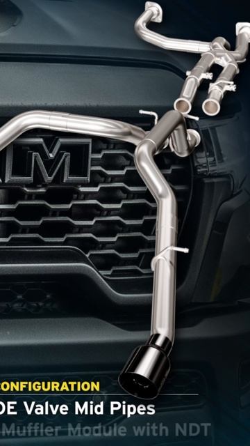 🔥 Выхлоп Borla или MagnaFlow для Ram 1500 #ram1500limited #ram1500 #тюнинг #автотюнинг