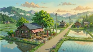 Японская Деревня Lo fi City🌃 Lofi Beats для сна, расслабления Lofi music Lofi Live Лофи Хип Хоп