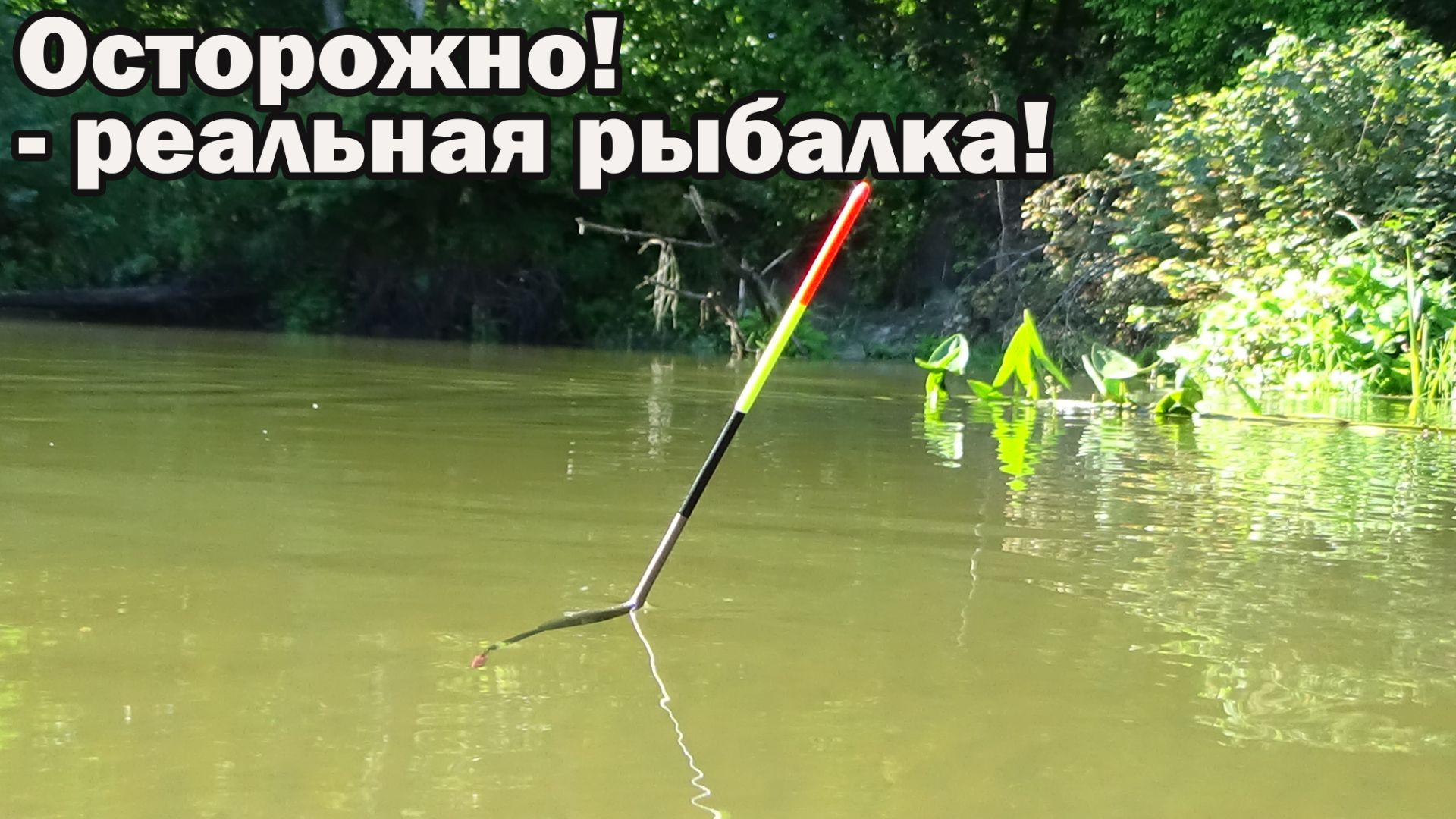 Рыбалка 12 августа на малой реке на поплавок как есть в реальности, дальние места