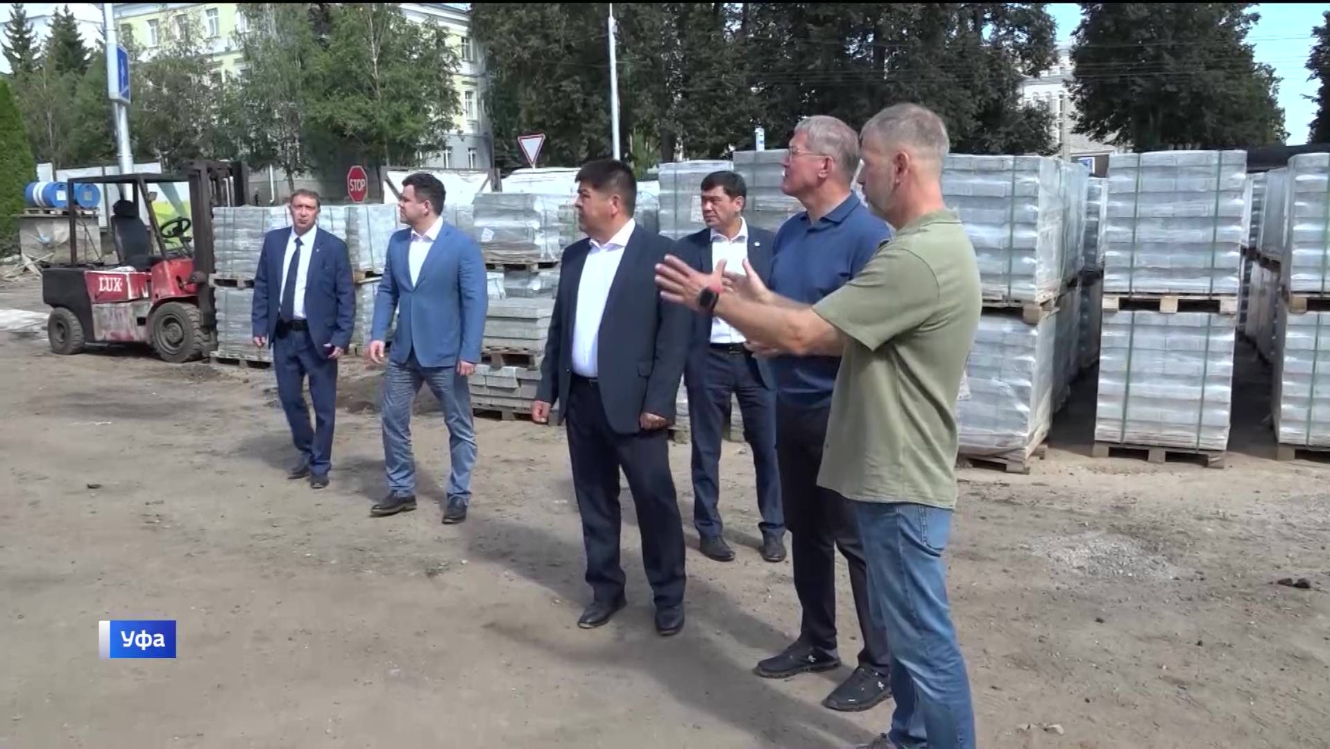 Реконструкции парка имени Ленина в Уфе идет по графику
