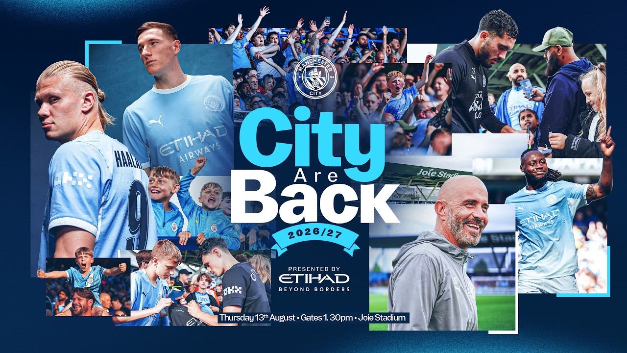 WATCH LIVE! City Are Back! Open Training | Man City