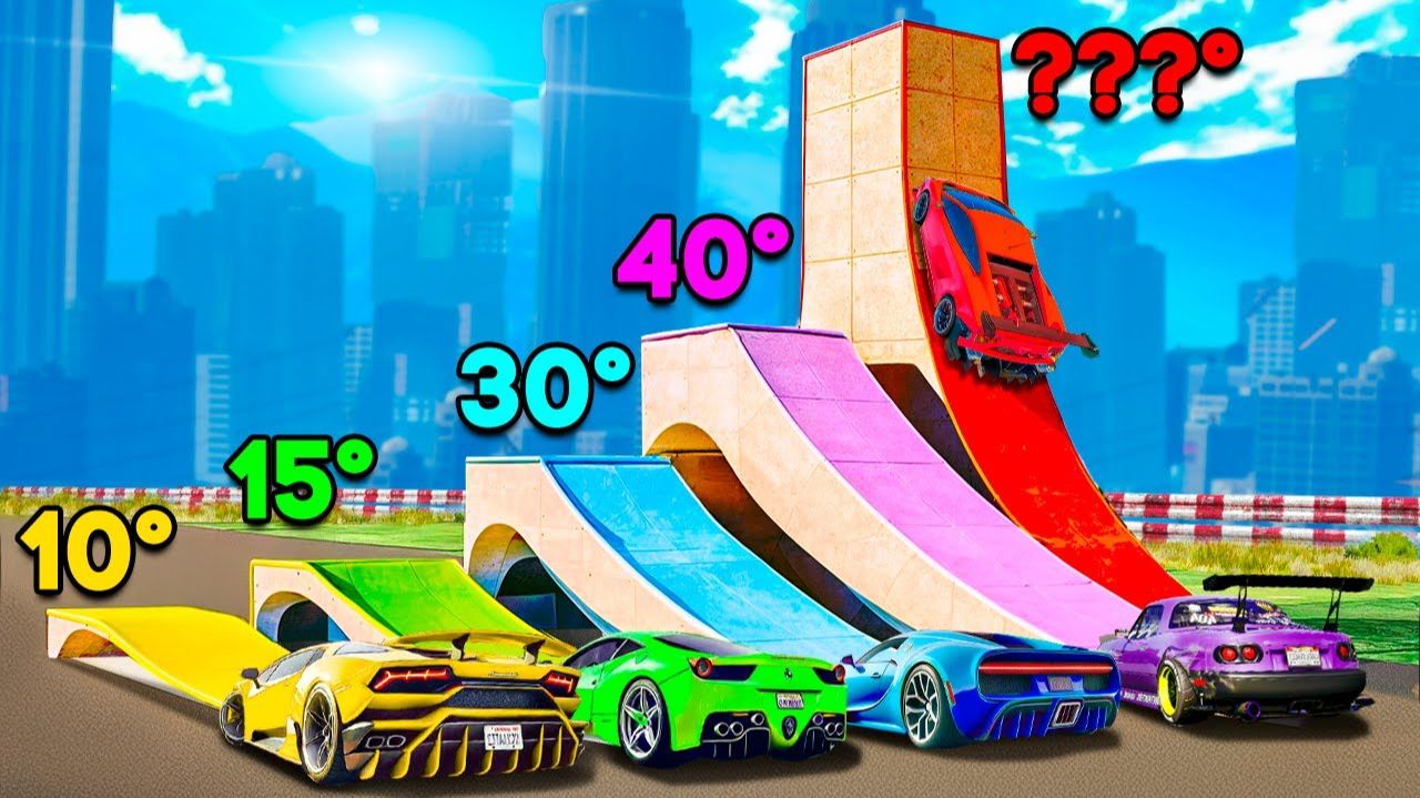 СМОЖЕТ ЛИ ЛАМБА ПЕРЕЛЕТЕТЬ ВСЮ КАРТУ В ГТА 5？ - ЭКСПЕРИМЕНТ В GTA 5