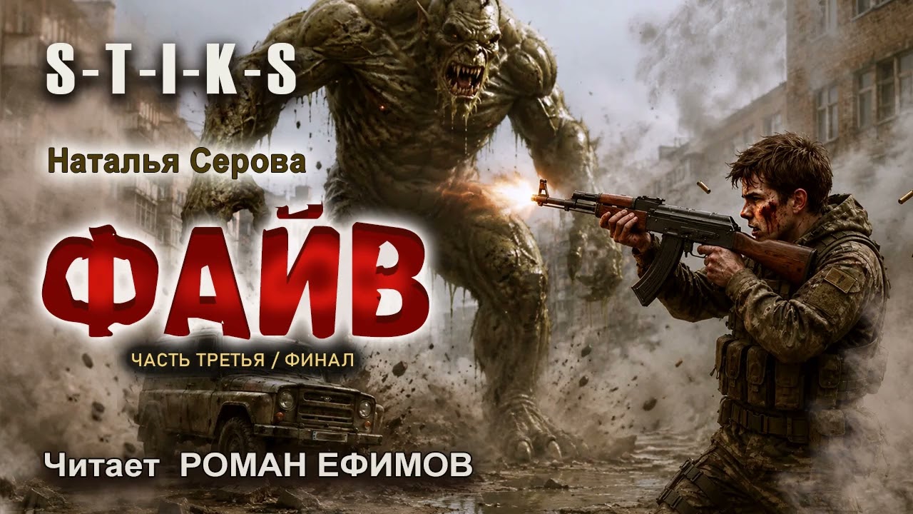 S-T-I-K-S Файв (аудиокнига). Часть 3. Финал. БОЕВАЯ ФАНТАСТИКА. Наталья Серова. Читает Роман Ефимов.