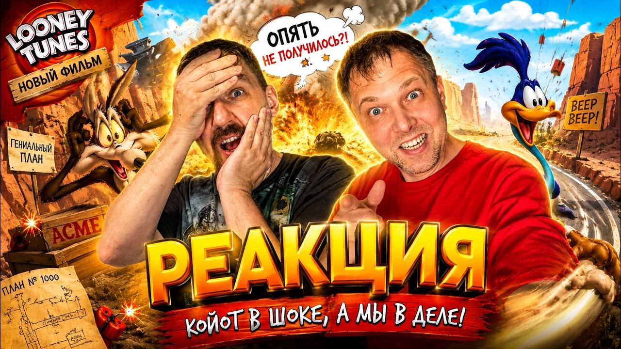 ОНИ ВЕРНУЛИ ХИТРОГО КОЙОТА?!  | РЕАКЦИЯ НА ОФИЦИАЛЬНЫЙ ТРЕЙЛЕР #ешсереж #реакция