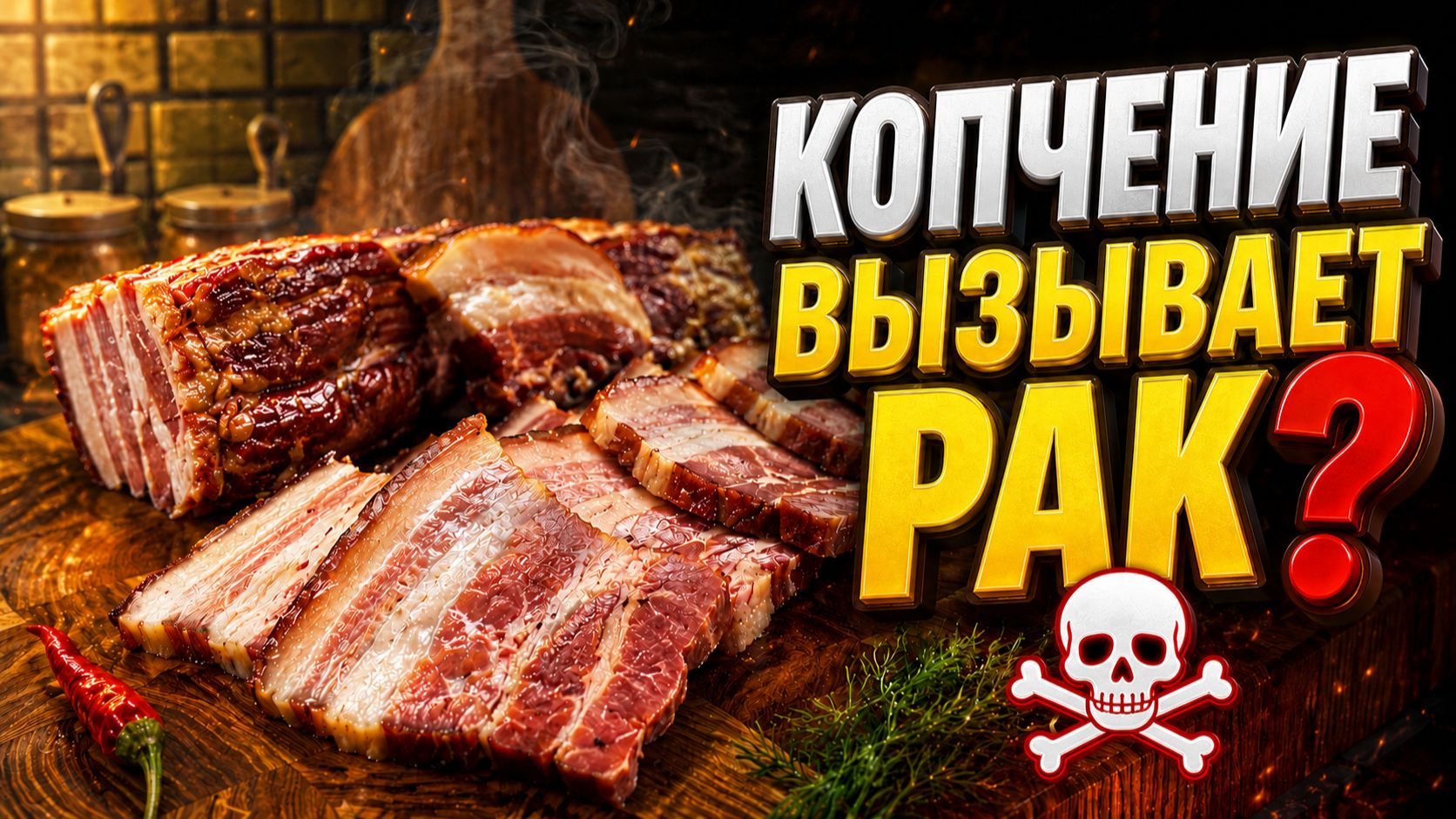 Копчение вызывает рак? 5 главных мифов и фактов о копчении