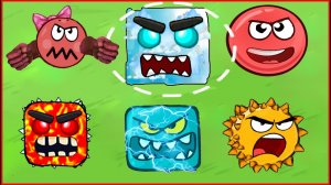 Анимация Red Ball 4 «Все части». Игра-Красный Шар ОЗВУЧКА про несносный шарик от  Котика Браяна