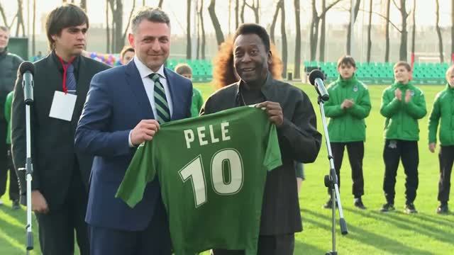 Pele Visit To Krasnodar