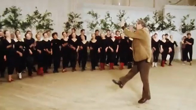 Юбилейный вечер Игоря Моисеева. Новости. Эфир 24 января 1976г.