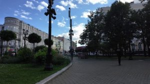 Москва 2026 летняя прогулка по красивым бульварам с живыми звуками города