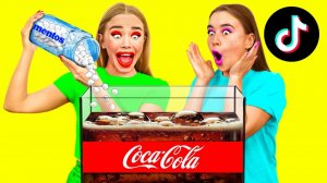 Мы Протестировали Популярные Лайфхаки из TikTok _ Забавные Лайфхаки с Едой