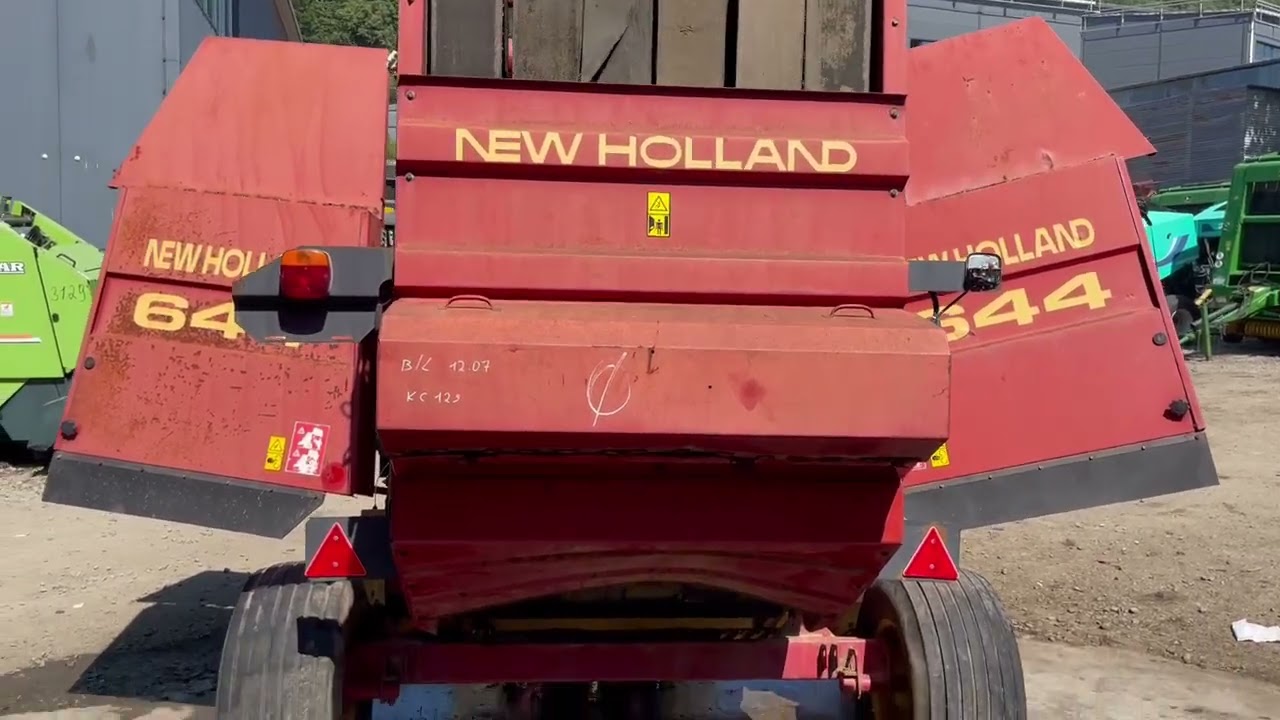 Пресс подборщик New Holland 644 N 3134 ШПАГАТ СЕТКА