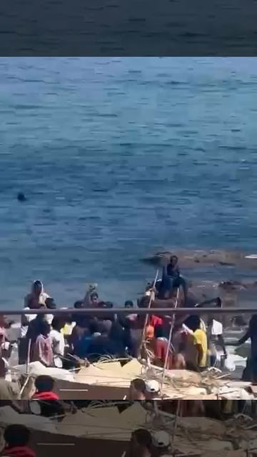 🏖 Обстановка на пляжах испанской Сеуты