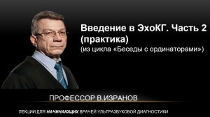 Введение в ЭхоКГ. Часть 2 (практика)
