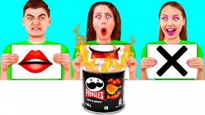 Откуси Лизни или Ничего Челлендж # Вкусные Кулинарные Хитрости с MeMeMe Challenge