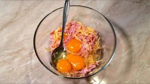 Завтрак за 10 минут из простых продуктов: вкусный сытный рулет на сковороде 🥓