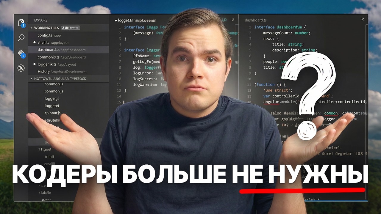 Могут ли нейросети ЗАМЕНИТЬ ПРОГРАММИСТОВ на самом деле? Почему ИИ не заменит ПРОГРАММИСТОВ?
