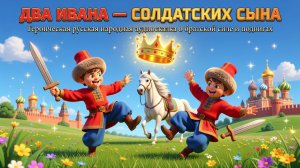 ⚔️👬✨ Два Ивана — солдатских сына — героическая русская народная аудиосказка о братской силе