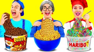 Кулинарный Челлендж# Я против Бабушки # Кто победит в битве на кухне от Fun Challenge