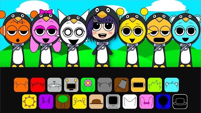 СОЗДАЮ SPRUNKI OC — GOO GOO GAGA PENGUIN! 🐧💙 НОВЫЙ МОД SPRUNKI!