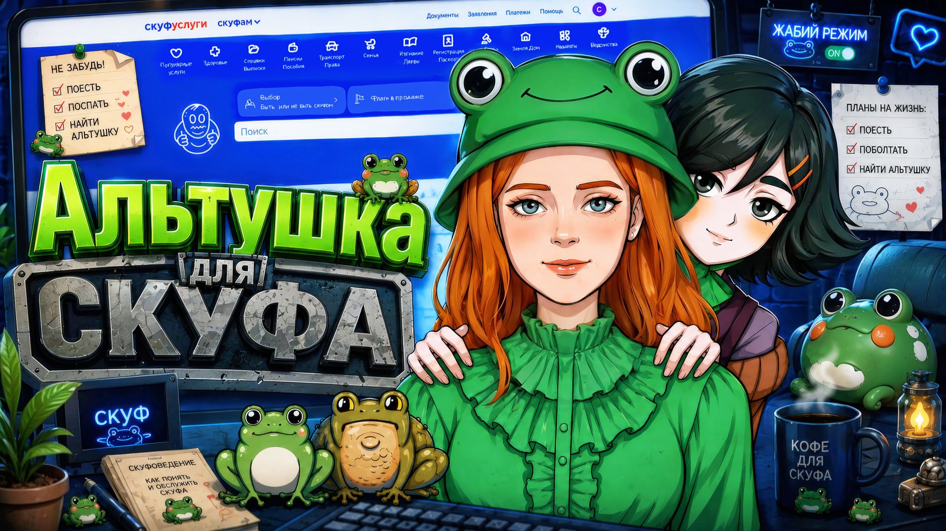 ВСЕ КОНЦОВКИ С ВАРВАРОЙ 🐸 ► Альтушка для скуфа #17