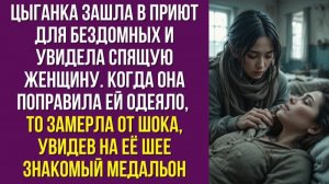 Цыганка зашла в приют для бездомных и увидела спящую женщину. Когда она поправила ей одеяло