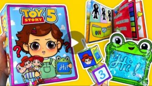 Сквиш книги с игрушками. Сделай сам 👍🏼🥳