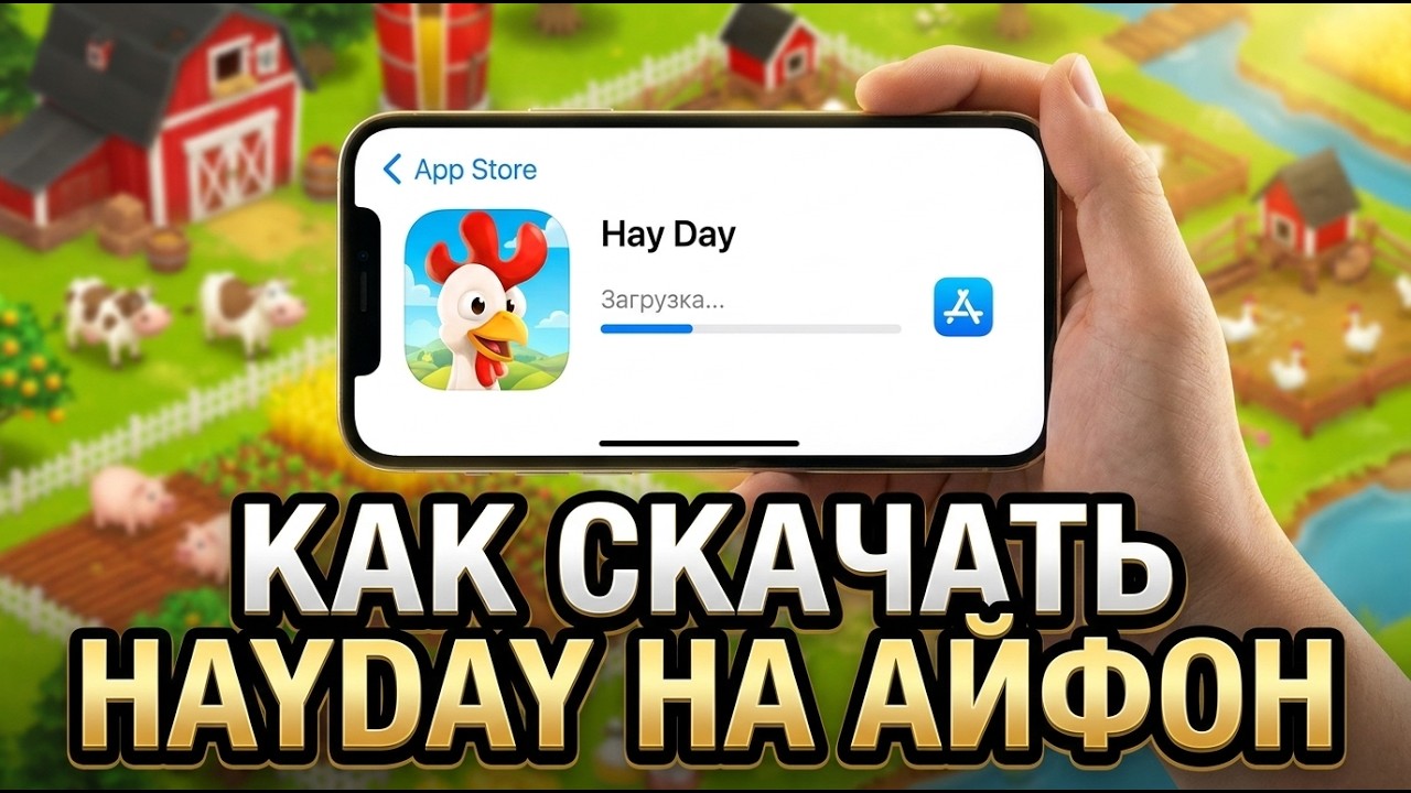 Как скачать HayDay на айфон. Гайд пошагово