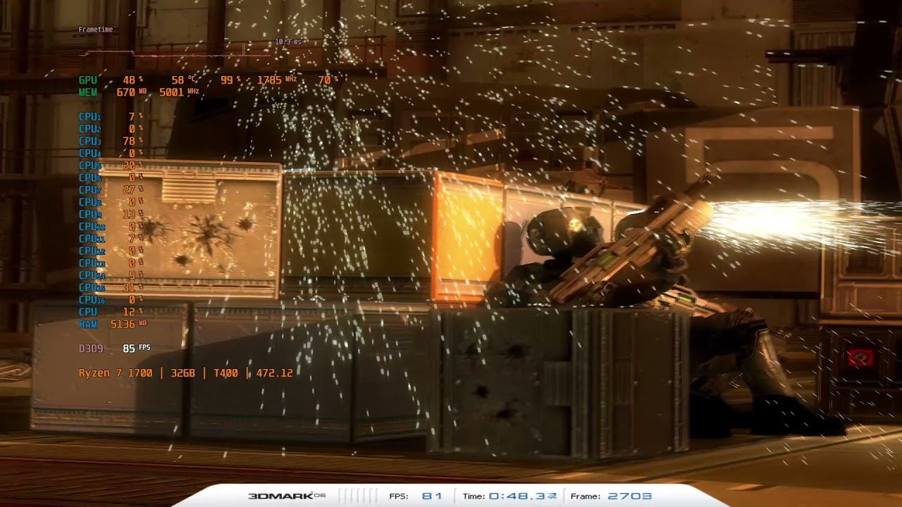 3DMark06 на Nvidia Quadro T400