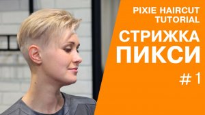 Стрижка пикси андеркат пошагово | Видеоурок для парикмахеров