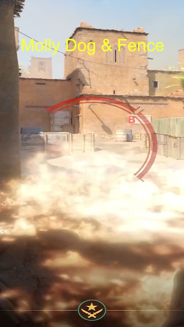 Молотов от упора на б #dust2 #shorts #cs2