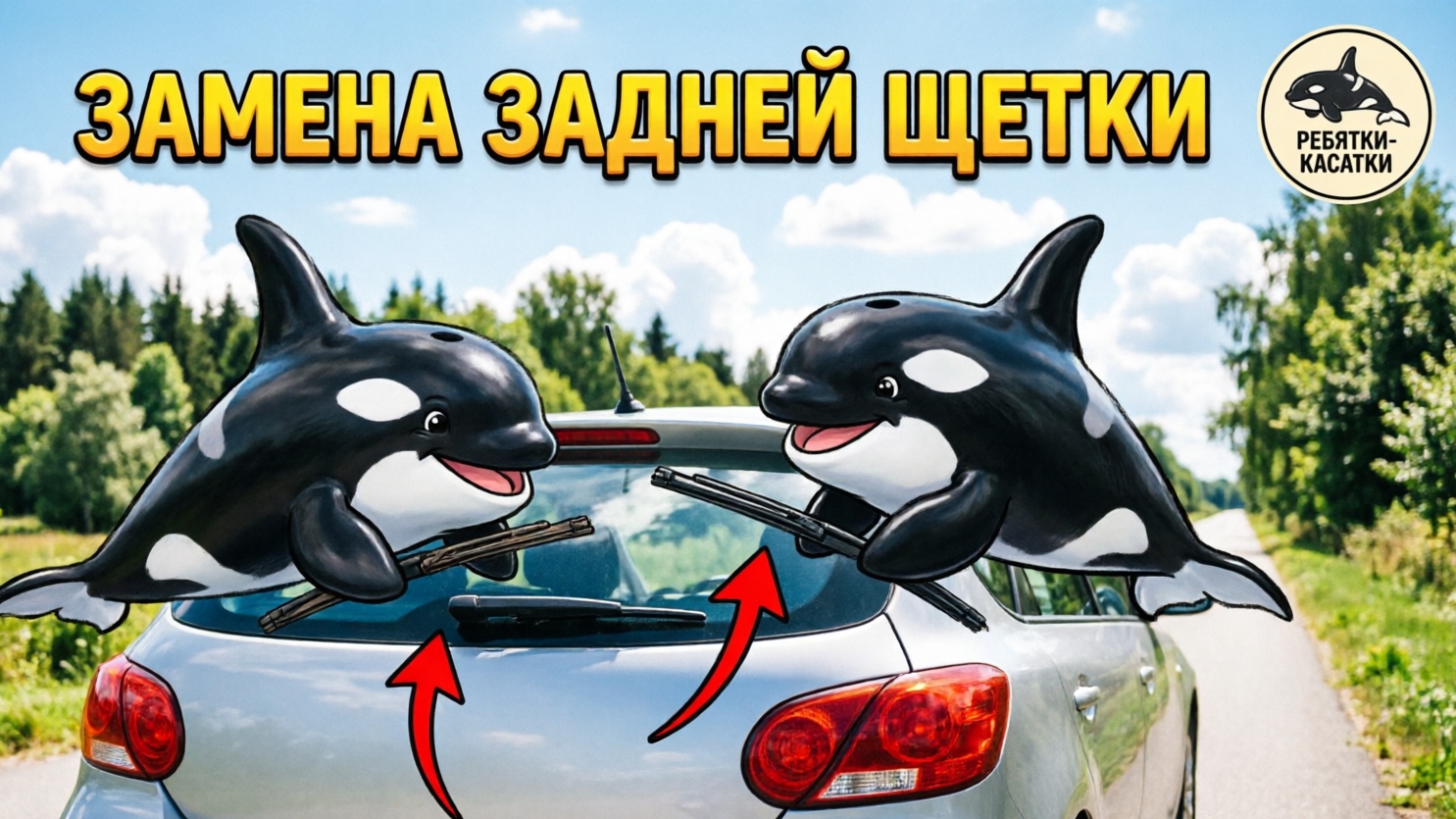 Замена задней щетки на Киа спортейдж З. часть третья