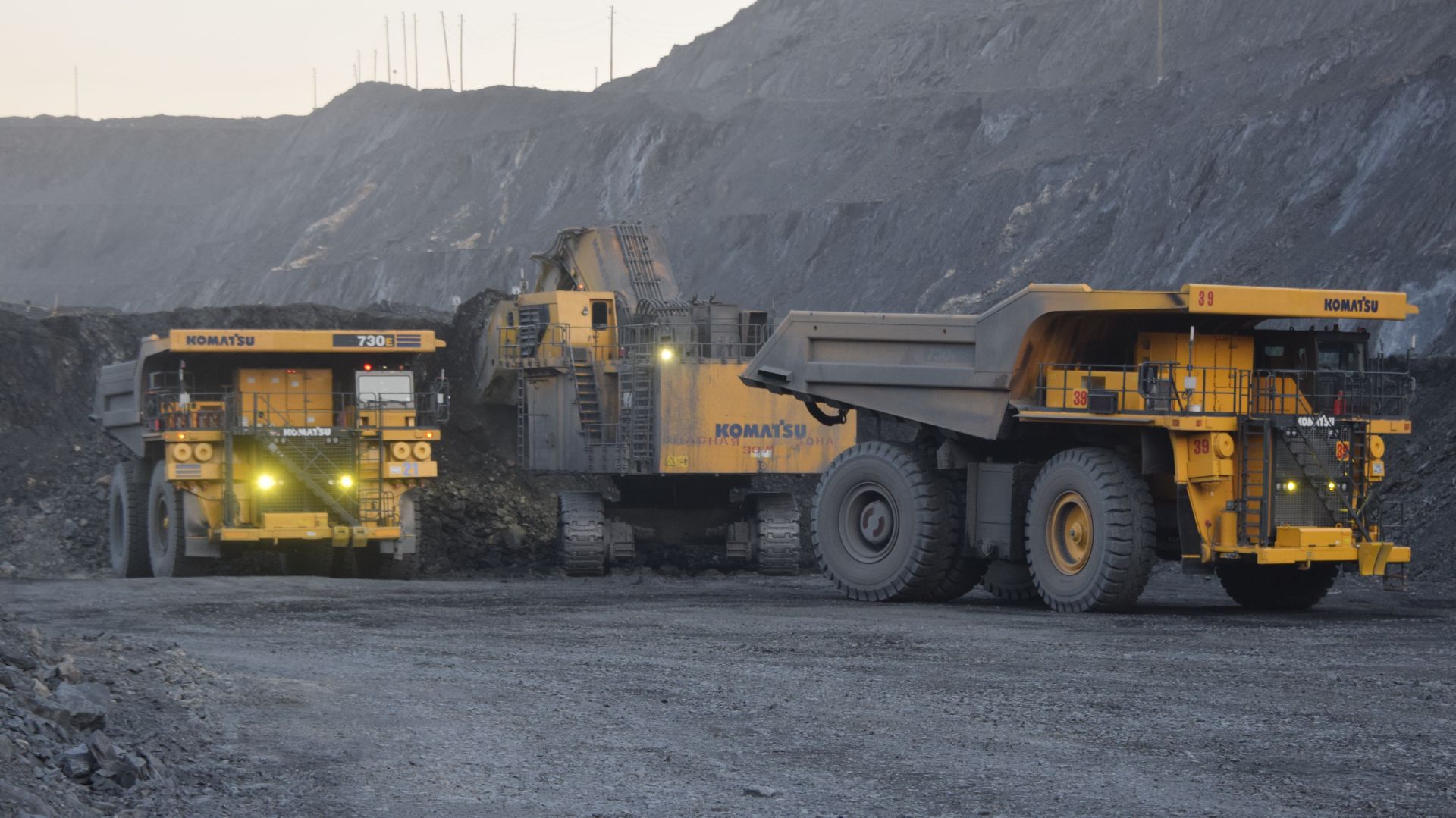 Комплекс KOMATSU 730E & KOMATSU PC4000