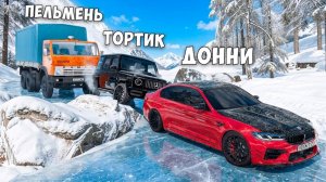 НОВЫЙ СНЕЖНЫЙ СКИЛЛ ТЕСТ В BEAM NG DRIVE! ПОЛОСА ПРЕПЯТСТВИЙ В BEAM NG DRIVE!