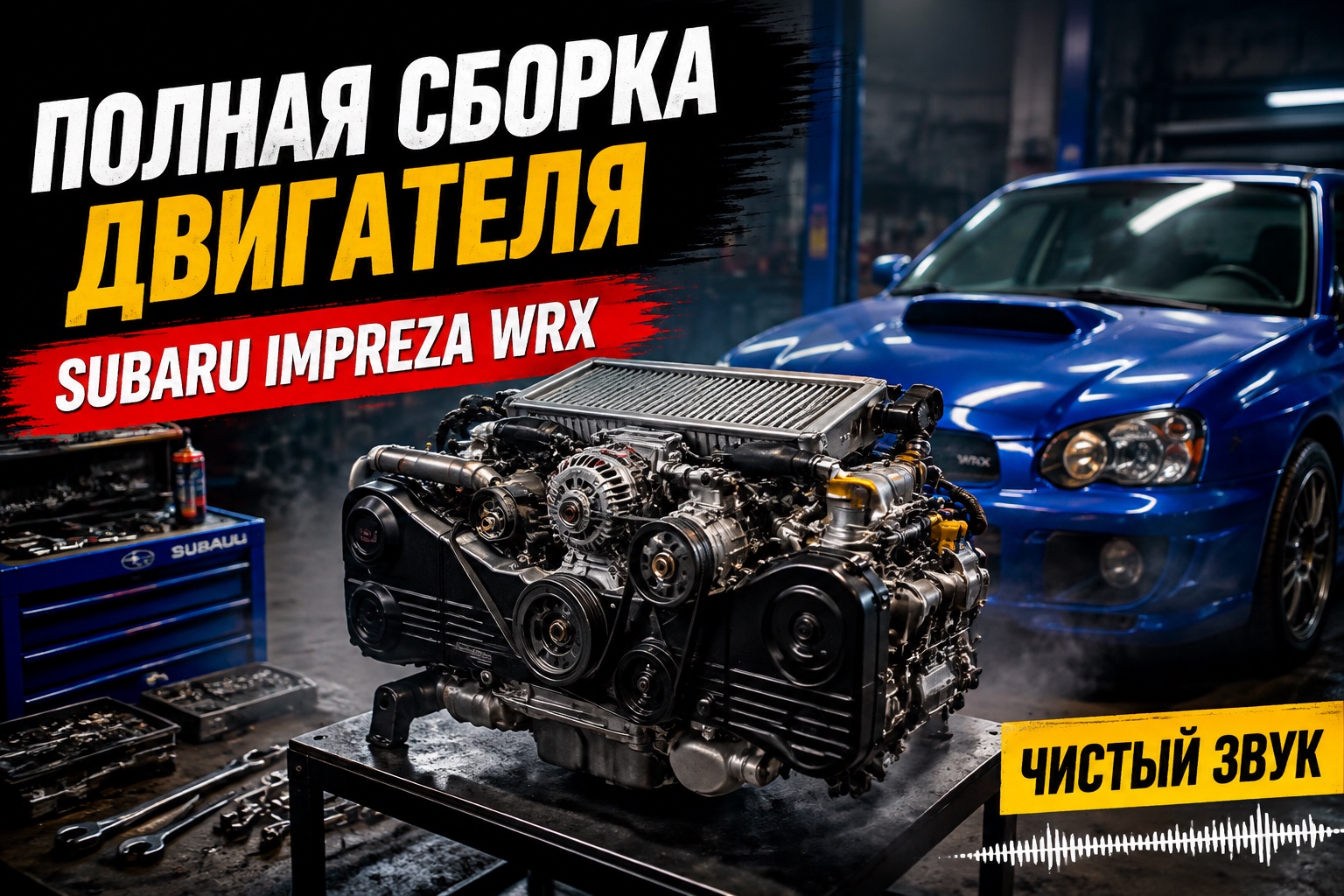 Переборка двигателя Subaru Impreza WRX — чистый звук Impreza