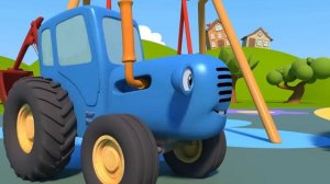 🚜💙СИНИЙ ТРАКТОР , Песни ,веселье ,и все самое интересное ,Мультик для детей