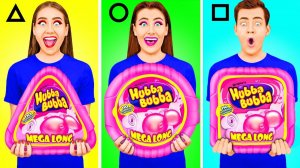 Геометрический челлендж с едой # Пробуем еду одной формы с Fun Challenge
