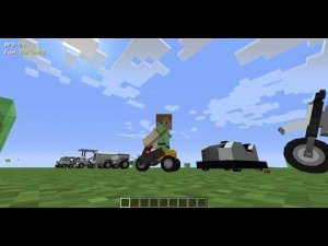 Minecraft 1.16.5 обзор мода на машины MrCrayfish's Vehicle