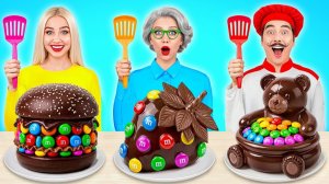 Кулинарный Челлендж_ Я против Бабушки _ Эпичные Лайфхаки и Рецепты