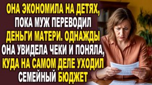 Истории из жизни|Деньги на детей уходили свекрови: что скрывал муж|Аудио рассказы|Аудиокниги слушат