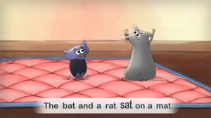 1 the fat cat on the mat