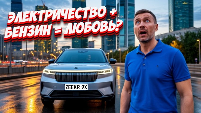 Zeekr 9X PHEV: тест гибридного флагмана от 5,45 млн ₽ (2026)