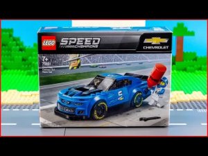 Сборка LEGO Speed Champions 75891 Chevrolet Camaro