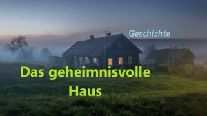 Das geheimnisvolle Haus.... (Geschichte)