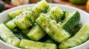 ХРУСТ на весь ДОМ! Маринованные ОГУРЦЫ за 10 минут! БЫСТРО и ВКУСНО!