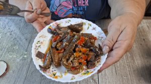 КАДИЧА ИЗ БАКЛАЖАН ПО-КОРЕЙСКИ НА ЗИМУ БЕЗ УКСУСА И САХАРА.