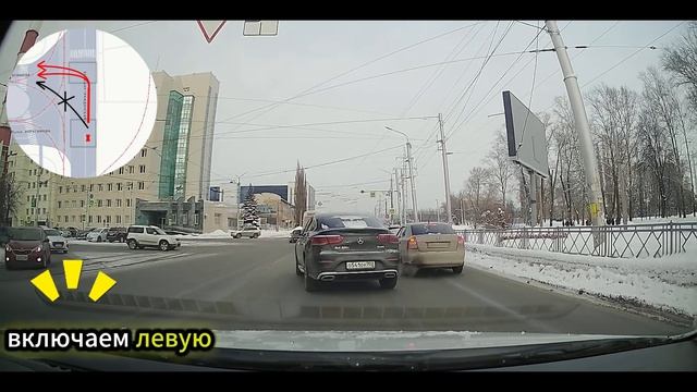 Большая Гражданская - Налево - бульвар Ибрагимова